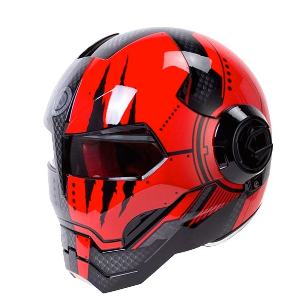 iron man1 - IDÉE PERSONNALISATION POUR CASQUE MOTO IRON MAN