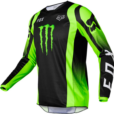 maillot fox fluo - Tenue moto cross fox repérée pour vous