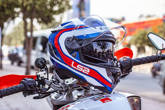 Casque de moto